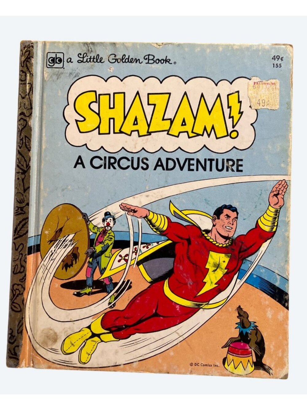 Shazam! A Circus Adventure  Little Golden Book 1977 DC Comics
